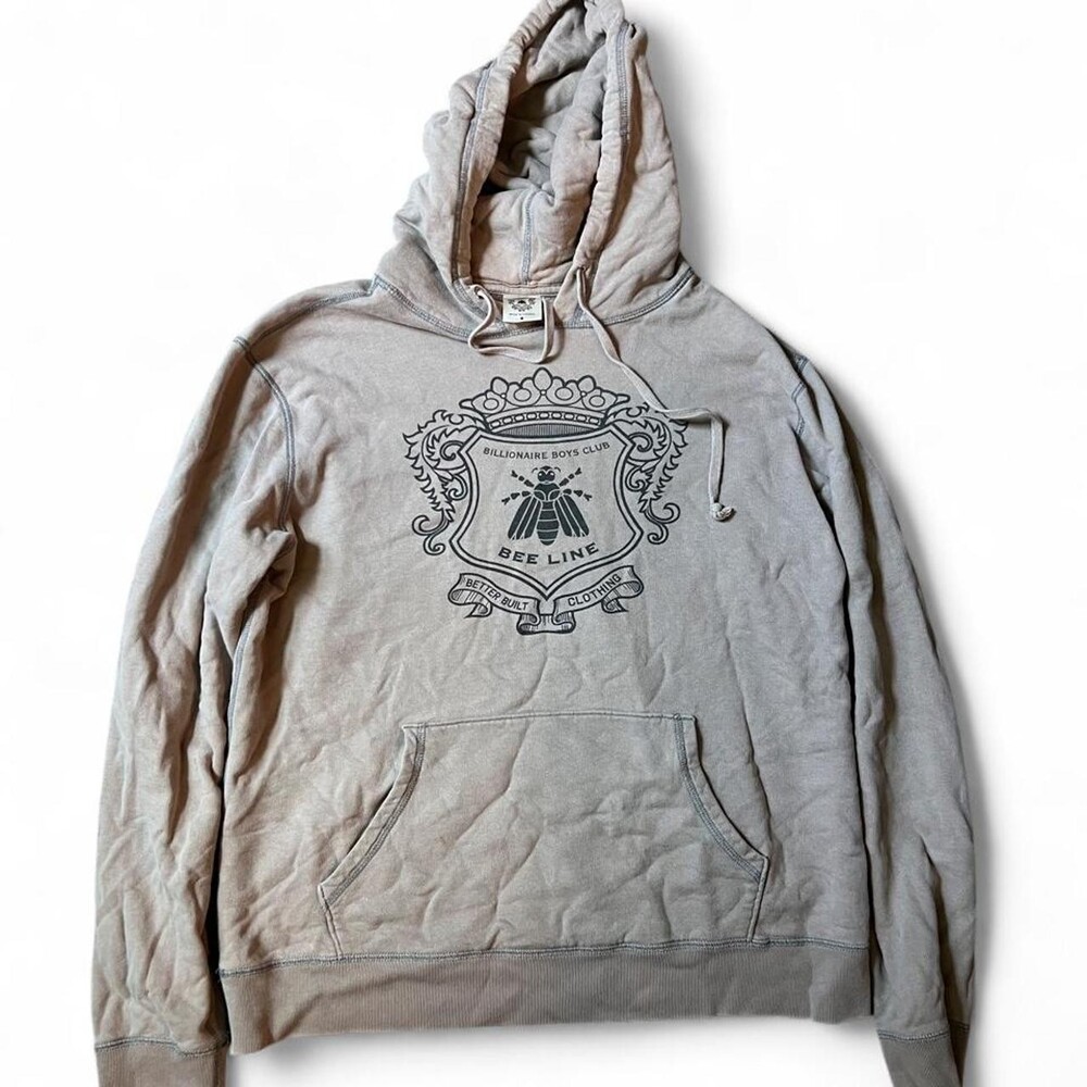Beige Billionaire Boys Club Bee Line hoodie #streetwear #luxury